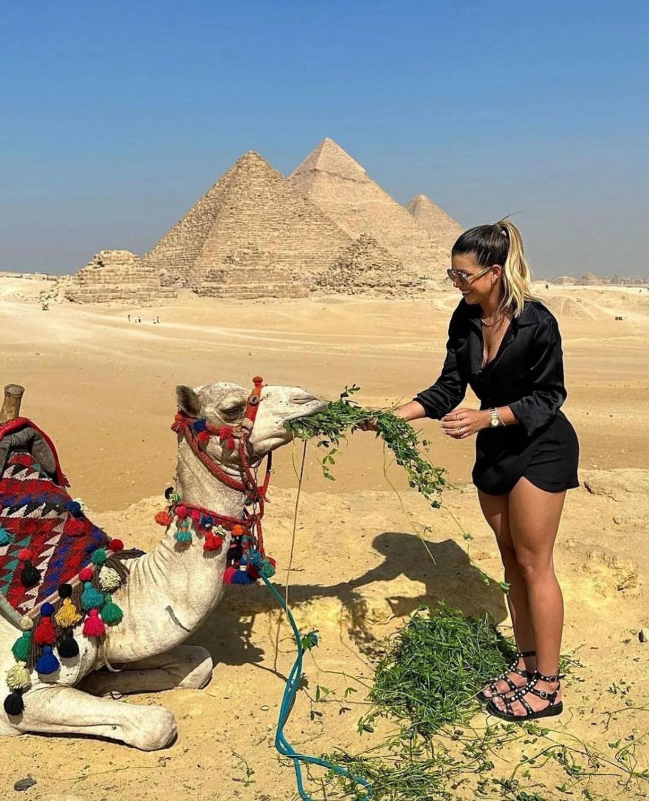 The Boulevard Sphinx Tower Kafret el-Gabal Kültér fotó